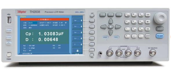 TH2838系列精密LCR數(shù)字電橋